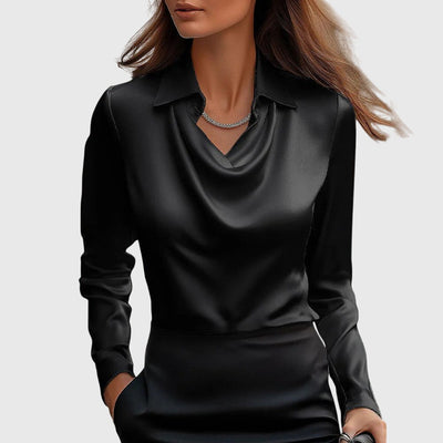 Brooklyn™ | Camicetta Elegante in Satin Lucido