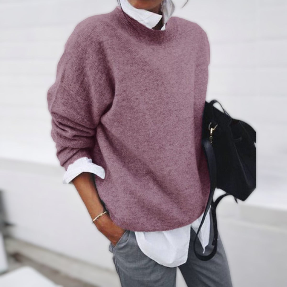 Jolanda™ |  Pullover Donna Morbido