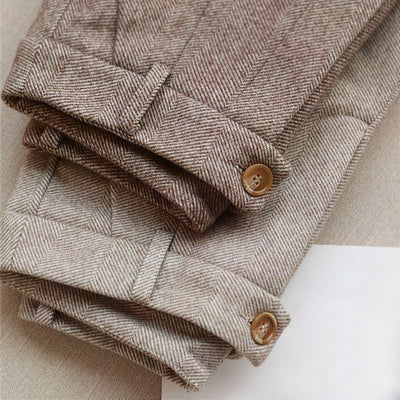Luna | Pantalone Wolmix Con Effetto Snellente