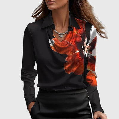 Brooklyn™ | Camicetta Elegante in Satin Lucido