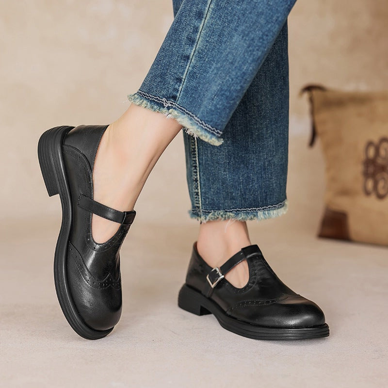 Velda™ | Eleganti Mary Jane in Pelle
