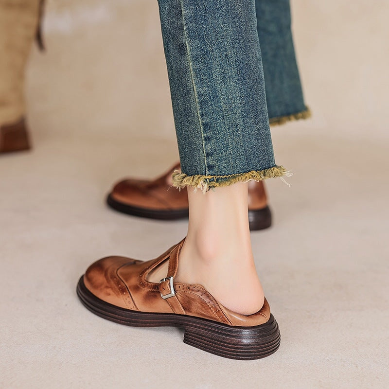Velda™ | Eleganti Mary Jane in Pelle