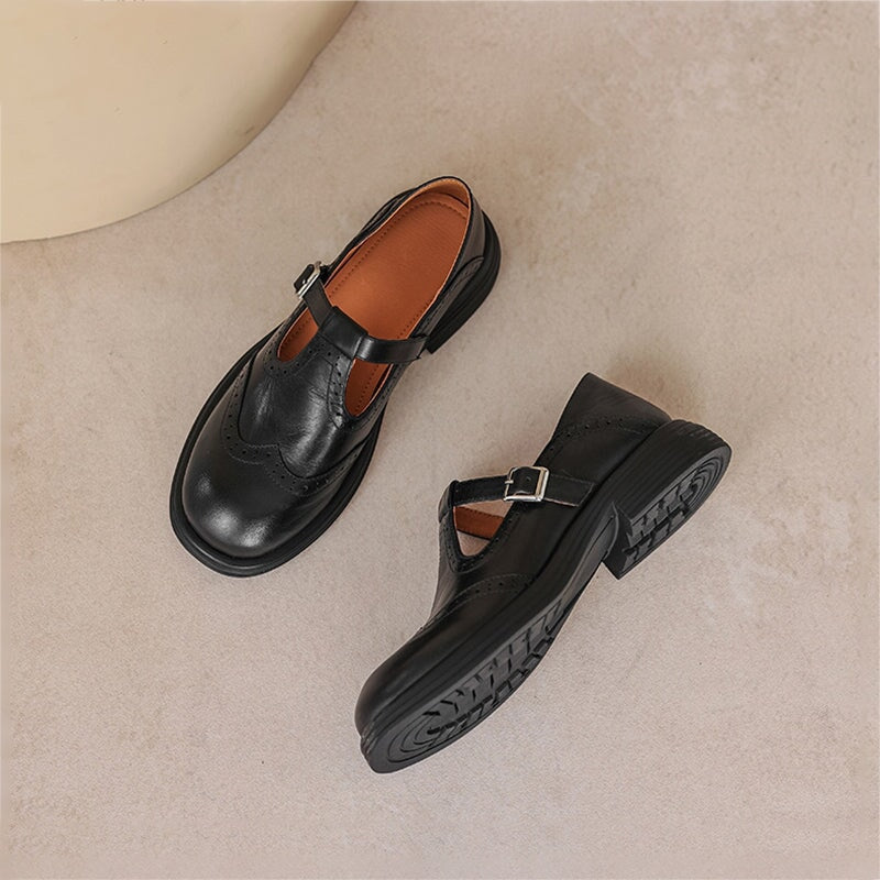 Velda™ | Eleganti Mary Jane in Pelle