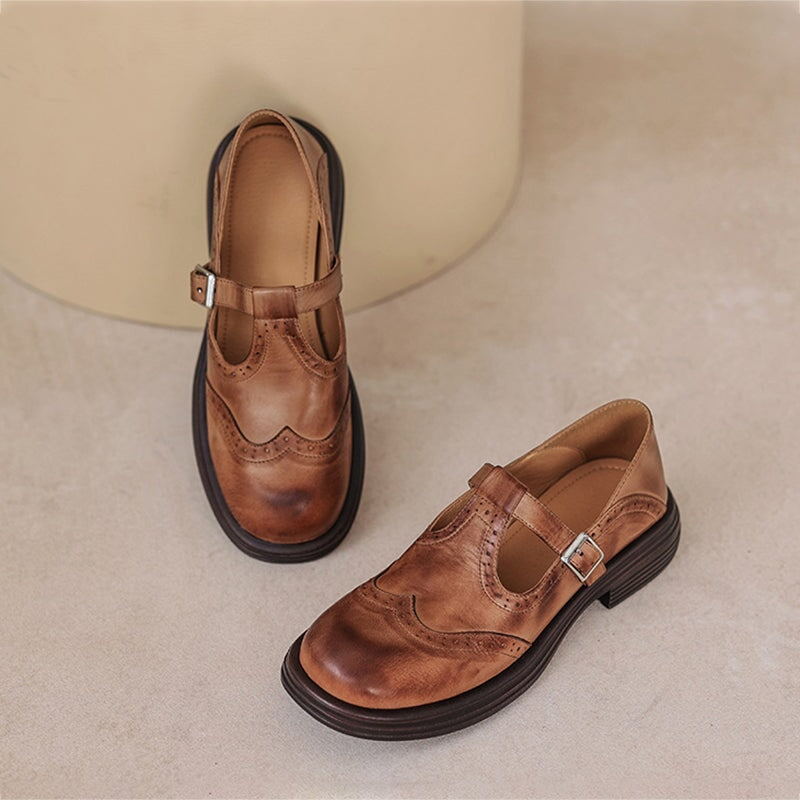 Velda™ | Eleganti Mary Jane in Pelle
