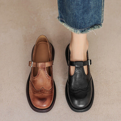 Velda™ | Eleganti Mary Jane in Pelle