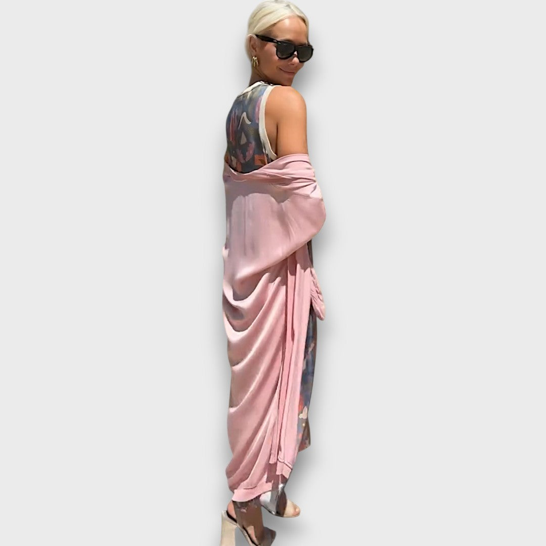 Elveria™ | Maxi abito con cardigan